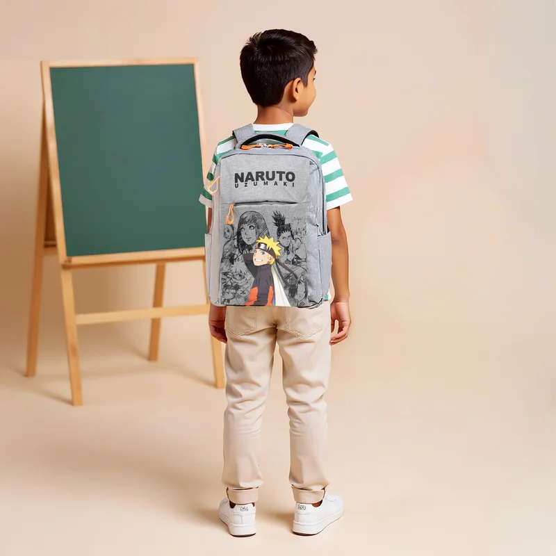 Naruto Naruto-Backpack-Uzumaki- (300D Cationic Fabric) Grey \ 64X44X36